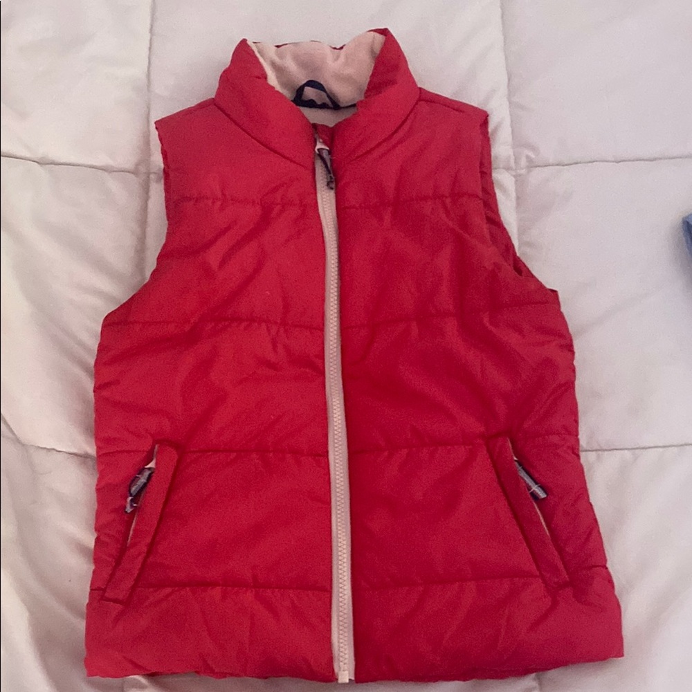 Red Puffer Vest